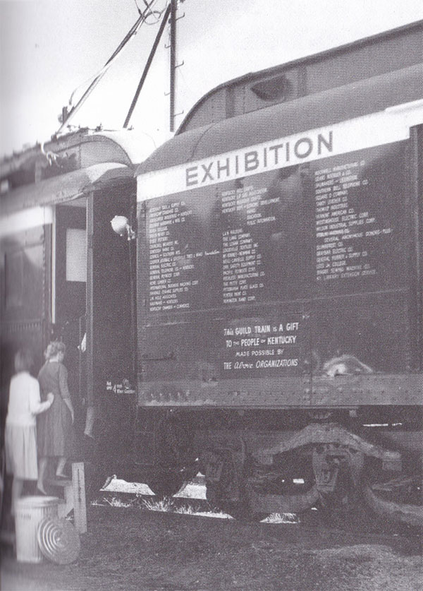 Бибиотечный автобус в штате Кентукки.