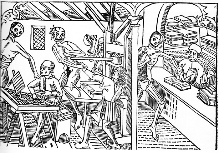 Dance Macabre, Лион, 1499 г.