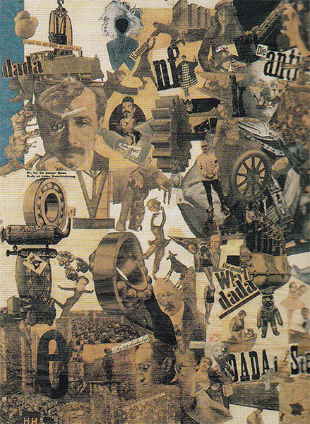 Разрезание дадаистическим кухонным ножом пивного брюха культурной эпохи Веймарской республики. Ханна Хёх