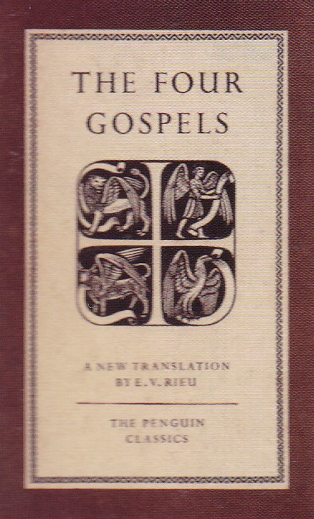 Обложка для пингвиновского издания «The Four Gospels», Ян Чихолд