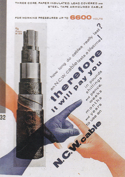 Каталог датской кабельной фабрики, 1928 Piet Zwart