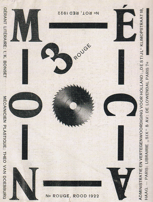 Журнал «Megano», 1922 Тео Ван Досбург