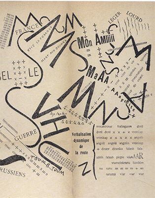 Apres la Marine, 1914, Филиппо Маринетти (1976-1944), Лондонская Библиотека